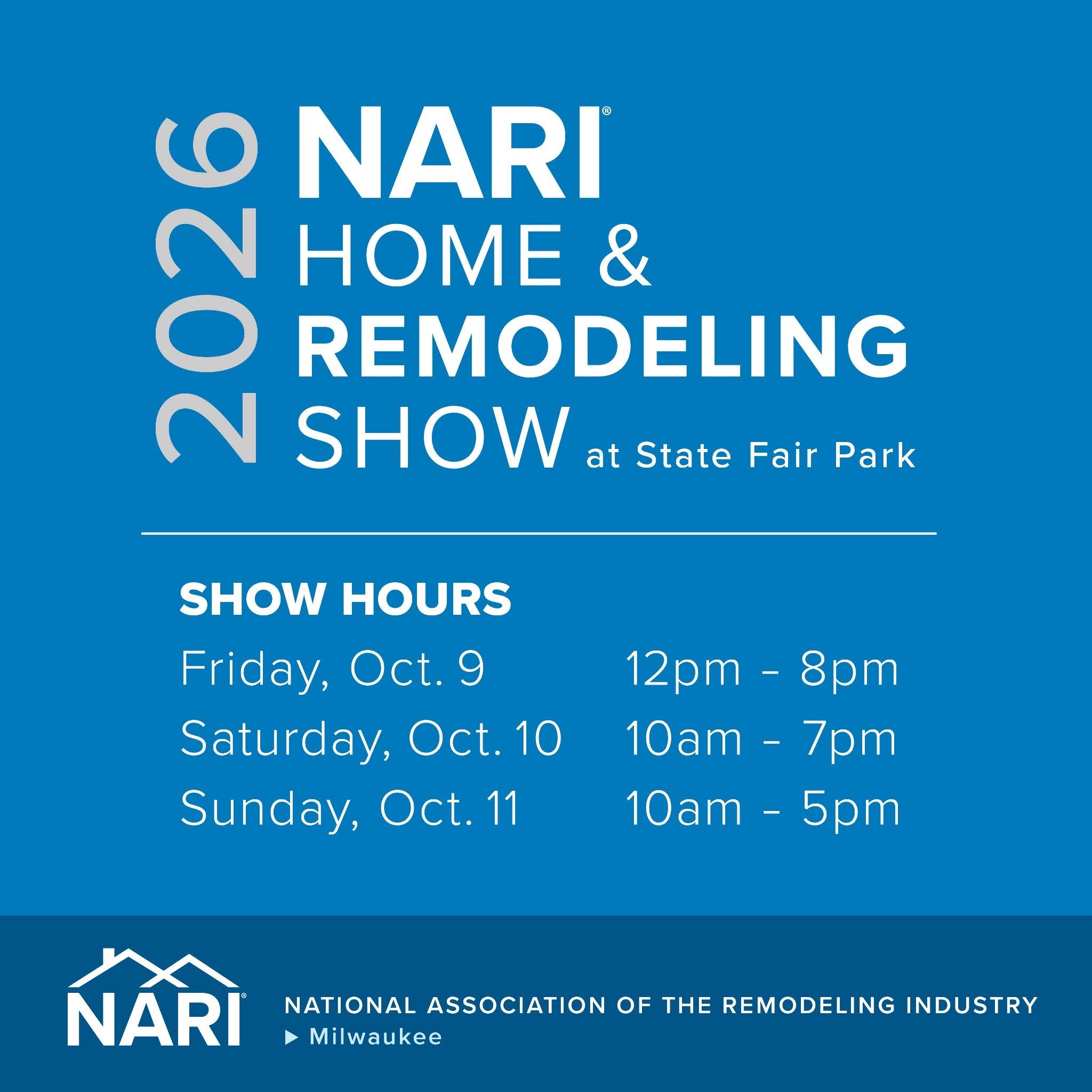 Fall Show Info Square Graphic